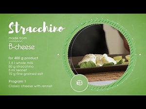 Stracchino Recipe - How to Make Cheese at Home - Cheese Machine B-Cheese Ariete