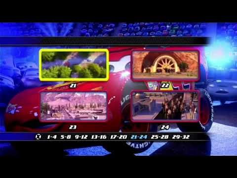 Cars (2006) - DVD Menu Walkthrough