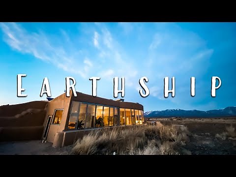 OFF GRID LIVING: Sustainable Earthship Tour in Taos, NM