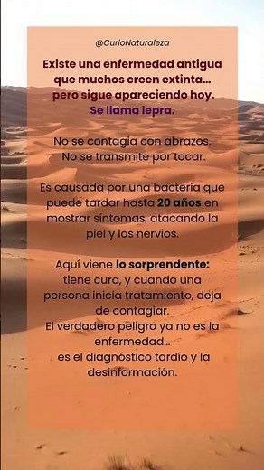 ¿La lepra sigue existiendo? La verdad que casi nadie conoce #Lepra #Medicina #Curiosidades #Datos