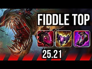 FIDDLESTICKS vs AMBESSA (TOP) | 9 solo kills | KR Diamond | 25.21