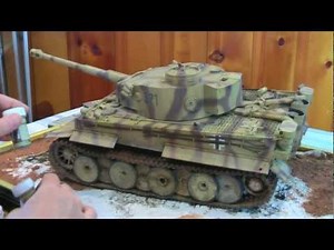 Painting and Detailing a 1/16th Scale Tiger 1