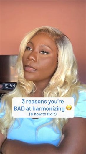 The Robin’s Nest🪺✨ on Instagram: "If you want to be better at harmonizing, you should: 1. Study harmony. Harmony tends to work a certain way, and when you study it, you'll pick up on patterns that show up over and over again in all types of songs. 2. Get your reps in! Try harmonizing as often as possible. Harmonize with songs you love, and listen for a sense of agreement (or consonance) between the notes you're singing and the music you're singing to. Or put deliberately put yourself in situati