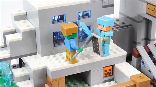 乐高：我的世界 21137 山洞探险 - 快速搭建指南Lego Minecraft 21137 The Mountain Cave