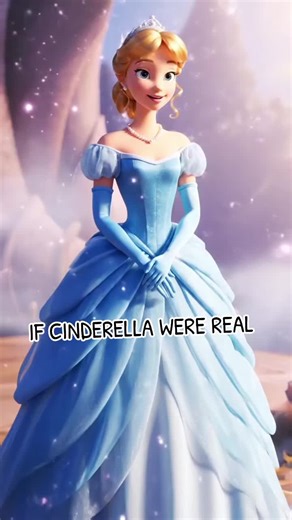 IF CINDERELLA WERE REAL #fairytale #cinderellamovie