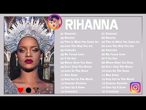 Rihanna Greatest Hits Full Album 2024 🎸 Rihanna Best Songs Playlist 2024