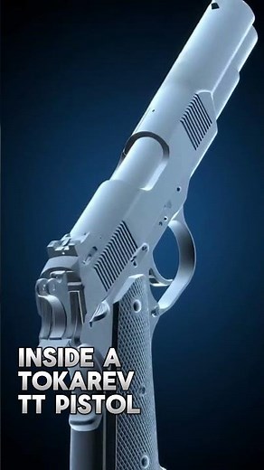 Inside the Tokarev Pistol | Step-by-Step 3D Mechanism