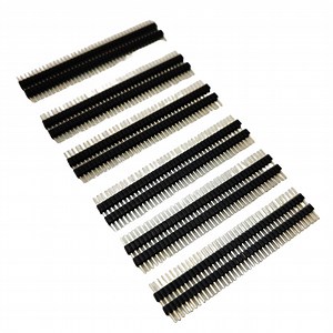 [Hot Item] Dual Plastic1.27X2.0mm 1X40pin L=12/a/B Pin Header Connector