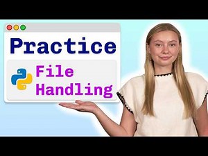 [Practice Problems] Python File Handling - Visually Explained