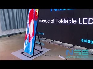 Foldable Digital LED Poster Display-Newly Launched