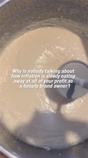 MB Cosmetics Lab | Cosmetic Formulator on Instagram: "Why is nobody talking about how inflation is slowing eating away at all of your profits as a business owner. It doesn’t show up as one big problem but it shows up quietly. Before you know it you are down thousands. Same formula, same packaging and same supplier. Yet the invoice is higher. What’s worse is most brands don’t do the things that can actually protect them. They don’t review their cost of goods every production run. They don’t build