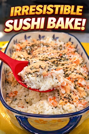 This sushi bake everyone keeps asking for