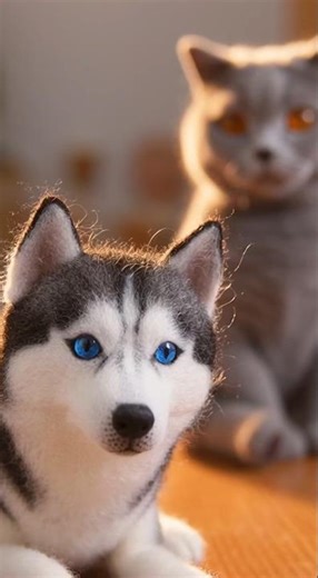 POV: You're Made of Wool 🧶 | Fuzzy Pet Stop-Motion Loop