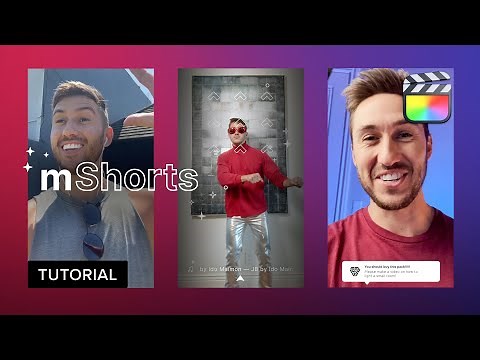 Using mShorts to make your vertical videos POP! — MotionVFX Tutorial
