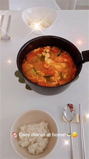 Easy Sundubu Jjigae (Spicy Soft Tofu Stew)🍲 | Korean Comfort Food🇰🇷