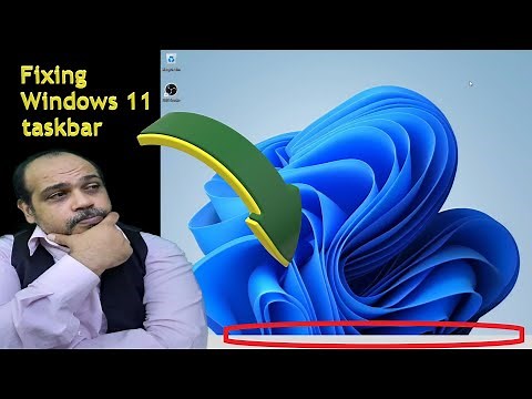 How to fix windows 11 taskbar not working