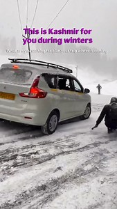 12K views · 1.1K reactions | The reason in this reel tourist cab is skidding coz driver is driving without using ant-skid. Chain. Also this car is non 4x4. Always make sure during snow days you should follow proper guidelines using snow chains and 4x4 cabs only in Kashmir  rest enjoy the reel.. #kashmir #doodpathri #winters #kashmirtourpackages #kashmirtravelagents | Online Kashmir tourism | Facebook