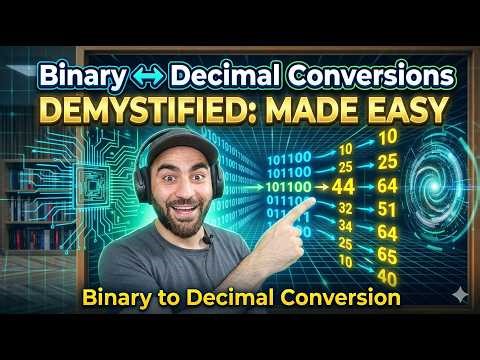 3. Number Systems Demystified: Binary ↔ Decimal Conversions Made Easy