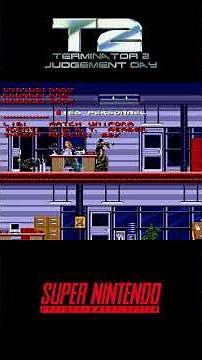 Terminator 2 Judgment Day - Super Nintendo #shorts #terminator2 #retrogaming #nintendo #videogames
