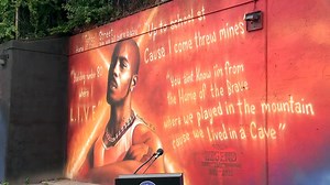 Memorial unveiled in Yonkers for late hip-hop legend DMX
