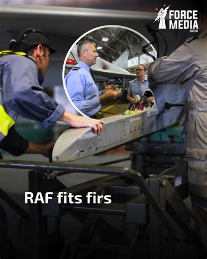 The Royal Air Force has achieved a UK first by installing a 3D printed metal component on an operational Typhoon fighter jet, a breakthrough that could transform how military aircraft are maintained and kept in the air 😯 | Force Radio