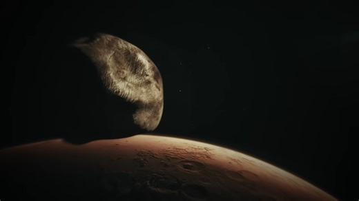 How Mars may have been a moon before its parent planet was destroyed