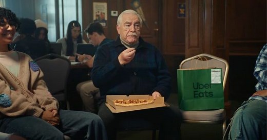 Brian Cox Goes Back to School in Uber One for Students Ad