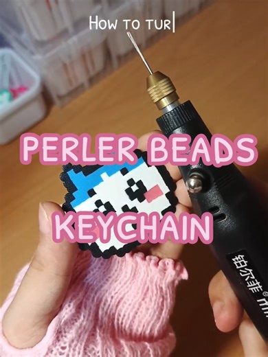Step-by-Step Perler Beads Keychain Tutorial
