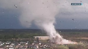 Massive tornadoes touchdown causing devastating damage