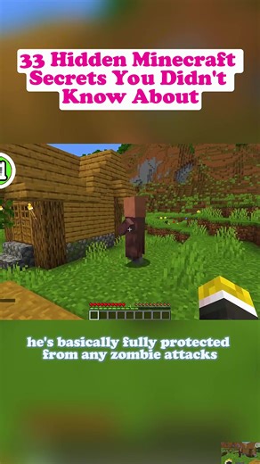 33 Hidden Minecraft Secrets You Didn't Know About #minecraft | minecraft