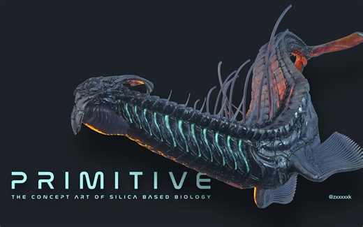 【科幻短片】Primitive（原语）硅基外星生物概念