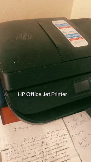 HP Officejet Printer Demo