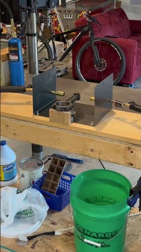 DIY piston connecting rod heater #ford #chevrolet #hotrod