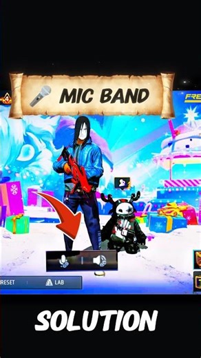 Mava me mic band solution 🥶🥶