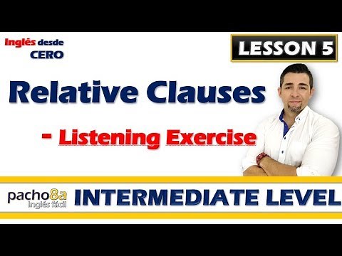 ✅ Lesson 5: Listening Exercise | Practice Relative Clauses & Pronouns in Context