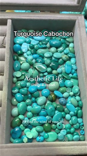 Natural Chinese Turquoise Cabochons for Jewelry Making • Bulk Order #chineseturquoise