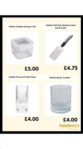 Sainsbury's - Weekly offers 21/04 - 27/04