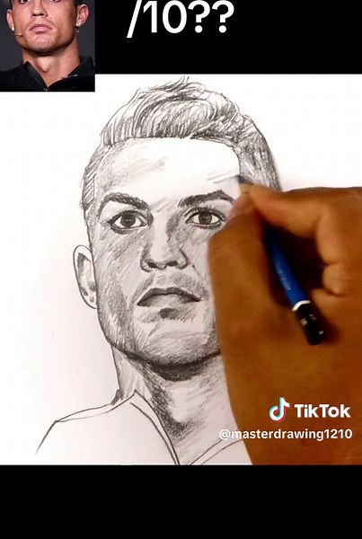How to Draw Cristiano Ronaldo Step by Step