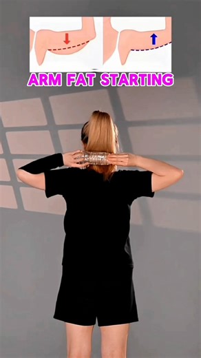 Get Rid of Arm Fat & Hunched Back with This Simple Daily Workout #fitnessmotivation
