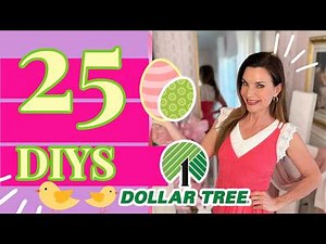 ✨ 🌷WOW! NEW! 25 DIY DOLLAR TREE EASTER SPRING DECOR CRAFTS✨🌷I Love Spring ep 8 Olivia Romantic Home
