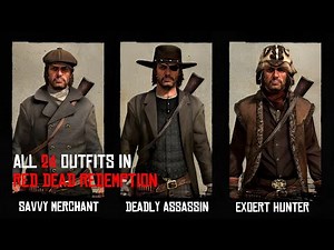 All 24 Outfits in Red Dead Redemption