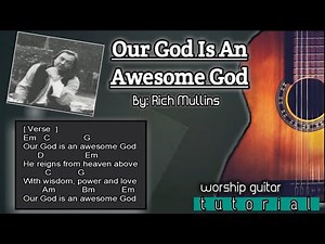 Our God Is An Awesome God | EASY Guitar Tutorial | Em