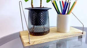 Amazon.com: Cubicle Shelf For Fabric Walls With Hooks：12x6.0in Wooden Cubicle Shelf Hanging Organizer Silver Bracket Use For Office Cubicle Accessories Office Stylish Ations Cubicle Decorations For Women Desk : Office Products