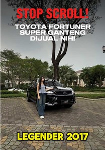 Toyota Fortuner VRZ 2.4 2017 Tangan Pertama B Genap