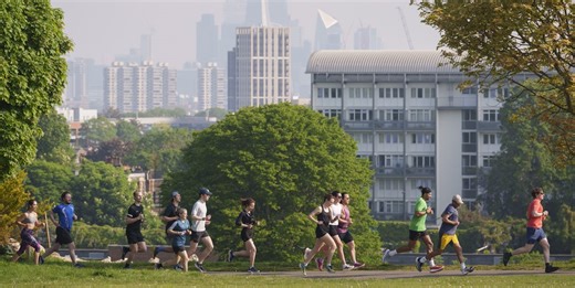 This is the average age of parkrunners