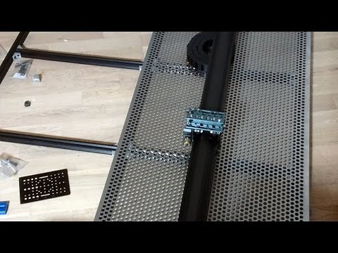 Large format DIY laser engraver build using V-slot Linear Actuator kit - OPENBUILDS