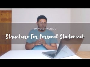 How I Structured Personal Statement for UCAS - Computer Science