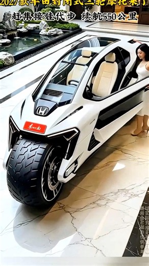 This 3-Wheel Motorcycle Looks Like It's From 2030#BikeLife #ViralVideo #Trending #USA #YouTubeShorts