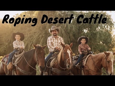Roping Desert Cattle on Bundy Ranch