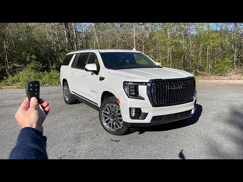 2024 GMC Yukon XL Denali Ultimate: Start Up, Test Drive, Walkaround, POV and Review
